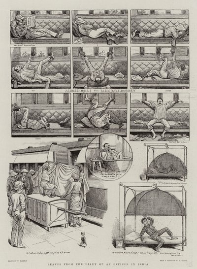 インドの将校の日記からの休暇 作： William Ralston